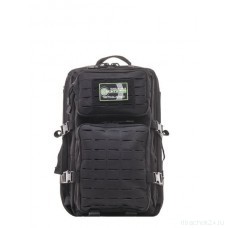 Рюкзак тактический RU 065 цвет Черный ткань Оксфорд (Объем 35 л)
